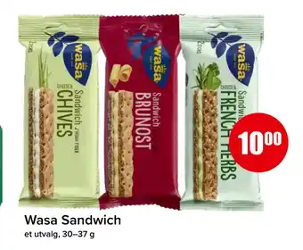 Spar Wasa sandwich tilbud