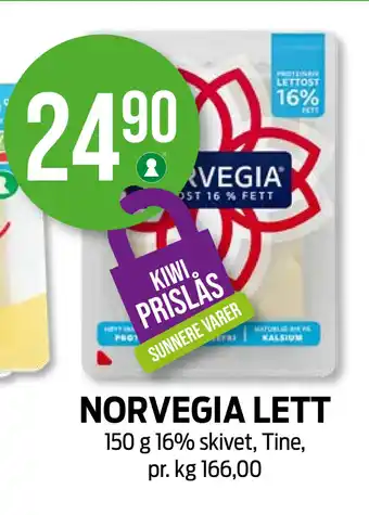 Kiwi Norvegia lett tilbud