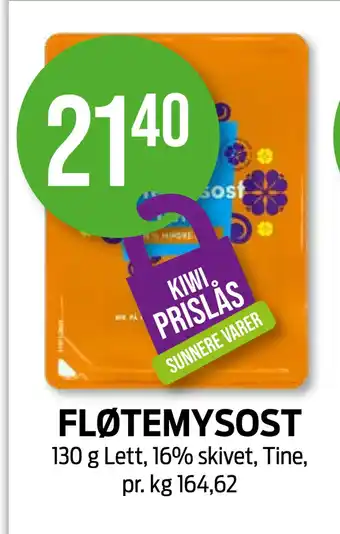 Kiwi Fløtemysost tilbud