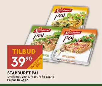Coop Mega Stabburet pai tilbud
