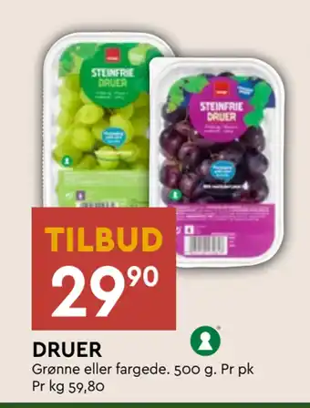 Coop Mega Druer tilbud