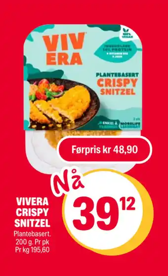 Coop Extra Vivera crispy snitzel tilbud