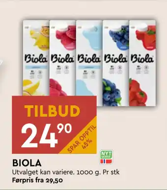 Coop Mega Biola tilbud