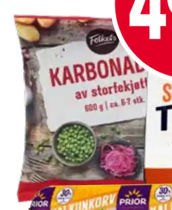 Nærbutikken Karbonader tilbud