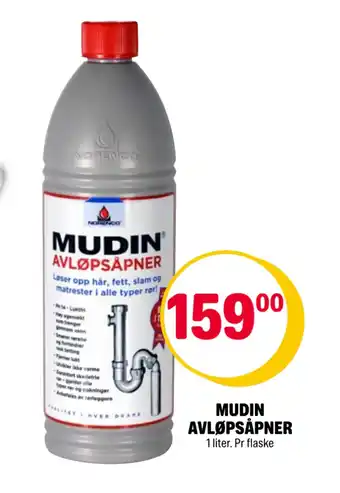 Coop Extra Mudin avløpsåpner tilbud