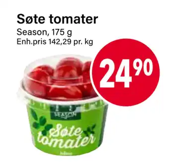 Nærbutikken Søte tomater tilbud