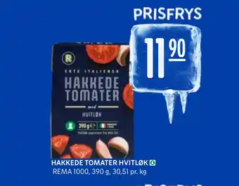 Rema 1000 Hakkede tomater hvitløk tilbud