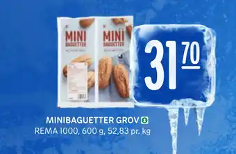 Rema 1000 Minibaguetter grov tilbud