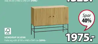 JYSK Hemdrup skjenk tilbud