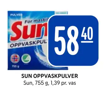 Rema 1000 Sun oppvaskpulver tilbud