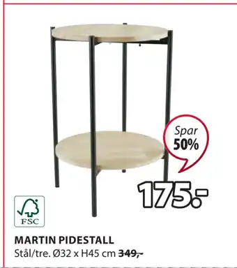 JYSK Martin pidestall tilbud