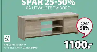 JYSK Haslund tv-bord tilbud