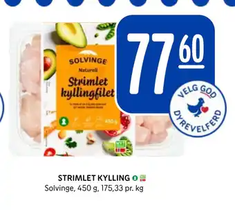 Rema 1000 Strimlet kylling tilbud