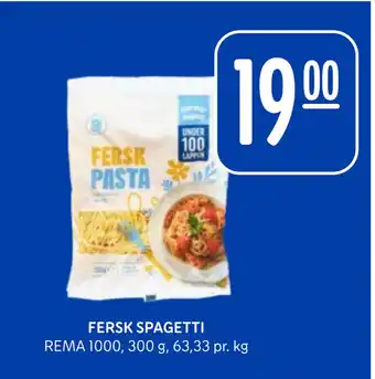Rema 1000 Fersk spagetti tilbud