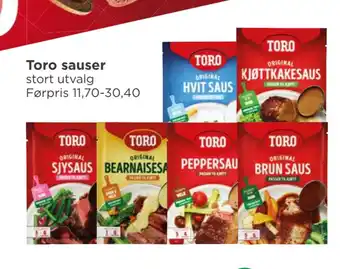 Meny Toro sauser tilbud