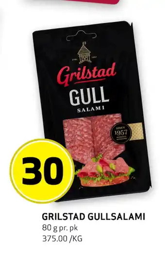 Bunnpris Grilstad gullsalami tilbud