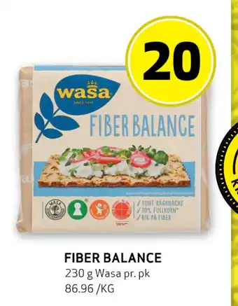 Bunnpris Fiber balance tilbud