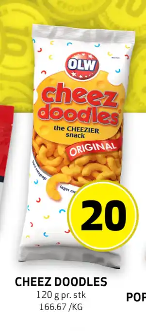 Bunnpris Cheez doodles tilbud