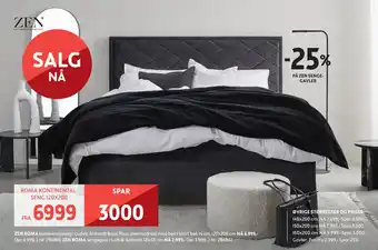 Bohus Roma kontinentalseng 120x200 tilbud