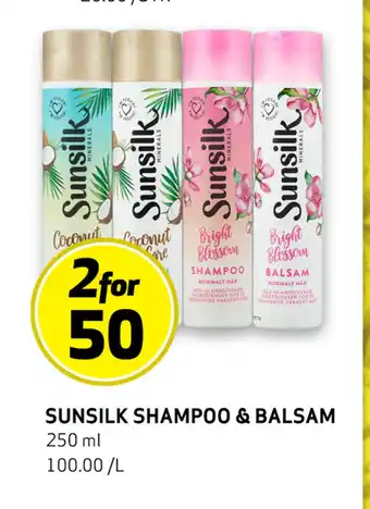 Bunnpris Sunsilk shampoo & balsam tilbud