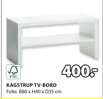 JYSK Kagstrup tv-bord tilbud