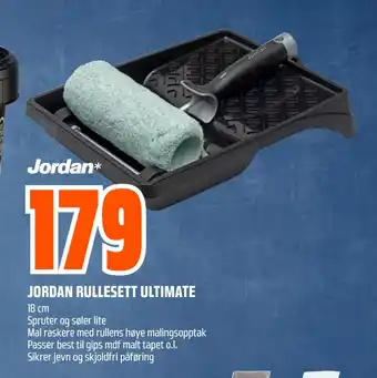 Obs Bygg Jordan rullesett ultimate tilbud