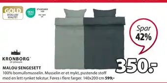 JYSK Malou sengesett tilbud