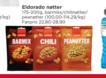 Meny Eldorado nøtter tilbud