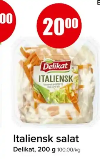 Eurospar Delikat italiensk salat tilbud