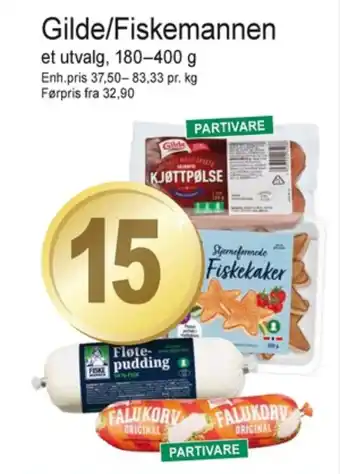 Joker Gilde kjøttpølser tilbud