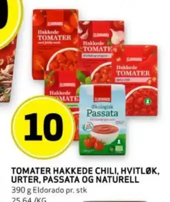 Bunnpris Eldorado tomater hakkede tilbud