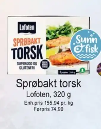 Joker Lofoten torskefilet tilbud
