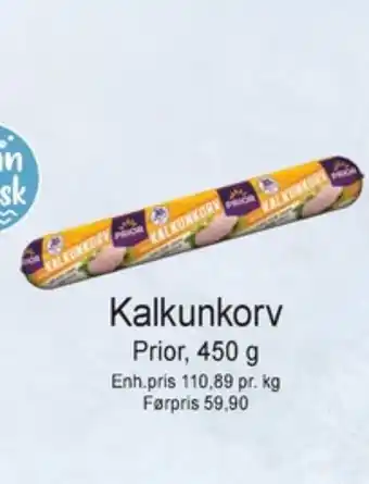 Joker Prior kalkunkorv tilbud