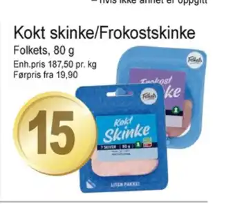 Joker Folkets frokostskinke tilbud