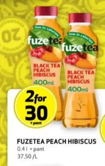 Bunnpris Fuze tea iste tilbud