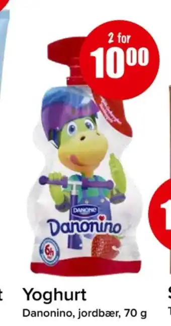 Eurospar Danonino barnemat tilbud