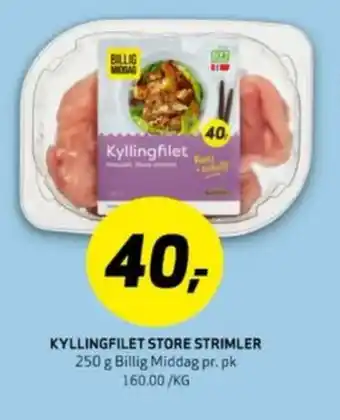 Bunnpris Billig middag kyllingfilet tilbud