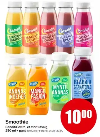 Eurospar Bendit smoothie tilbud