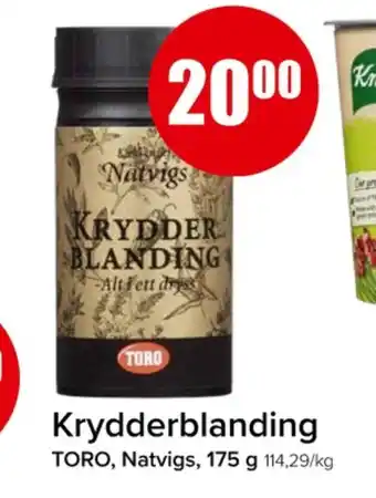 Toro krydder