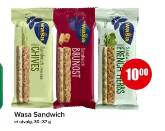 Eurospar Wasa sandwich tilbud