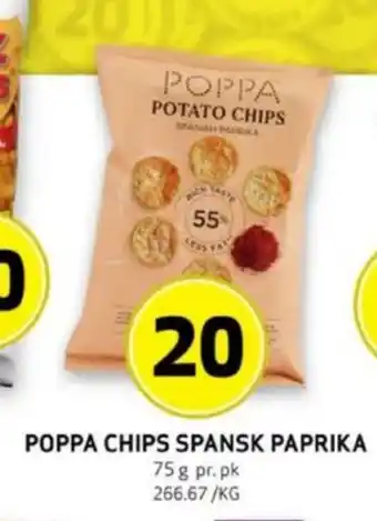 Bunnpris Poppa chips tilbud