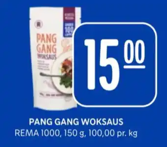 Rema 1000 Rema 1000 pang gang woksaus tilbud