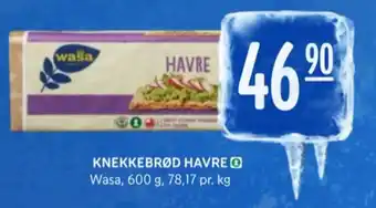 Rema 1000 Wasa knekkebrød tilbud
