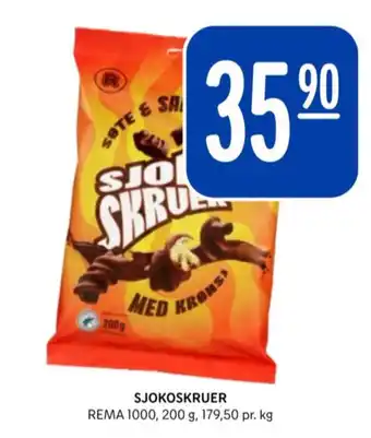 Rema 1000 Sjokoskruer sjokolade tilbud