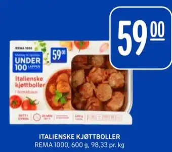 Rema 1000 Rema 1000 kjøttboller tilbud