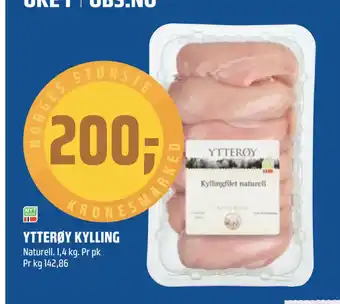 Coop Obs Ytterøy kylling tilbud
