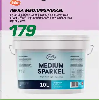 Coop Byggmix Infra mediumsparkel tilbud