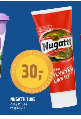 Coop Obs Nugatti tube tilbud