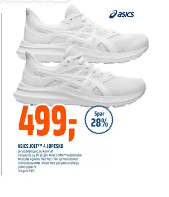 Coop Obs Asics jolt 4 løpesko tilbud