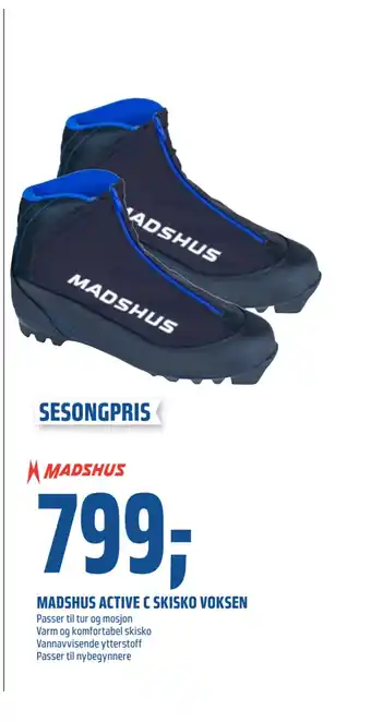 Coop Obs Madshus active c skisko voksen tilbud